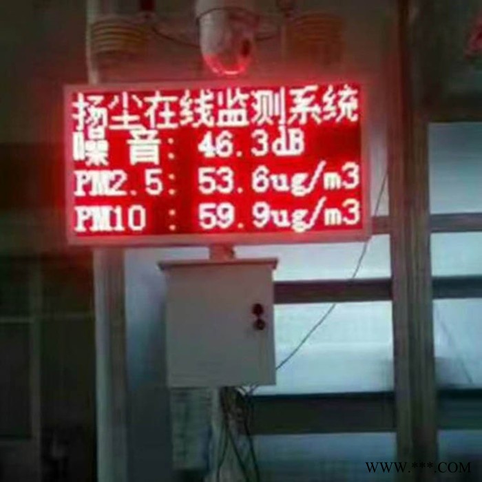 工地扬尘监测系统 检测仪建筑工地噪声监测系统  在线监测系统仪中旺图3