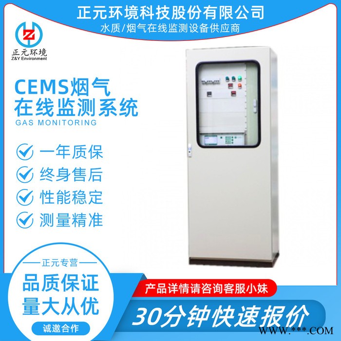 正元ZYF-CEMS600 CEMS烟气在线监测系统   cems烟气监测系统 厂家供应图2