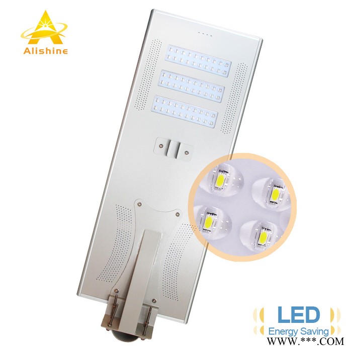 深圳工厂直销 阿里阳光AL-260 LED太阳能路灯60w 一体化太阳能路灯 太阳能庭院灯 太阳能感应灯 锂电池太阳能灯图4