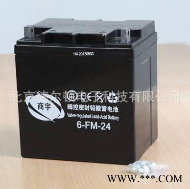 商宇蓄电池12V24AH/20HR 6-FM-24储能型免维护UPS直流屏蓄电池图2
