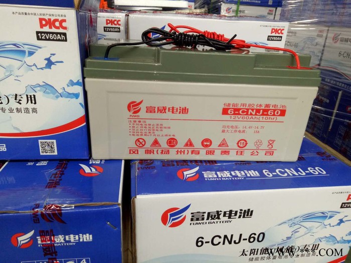 风帆太阳能蓄电池6-CNJ-60 胶体蓄电池图3