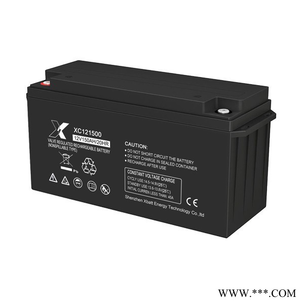 **星池12V150胶体铅酸蓄电池 足容后备电源蓄电池 太阳能路灯胶体蓄电池