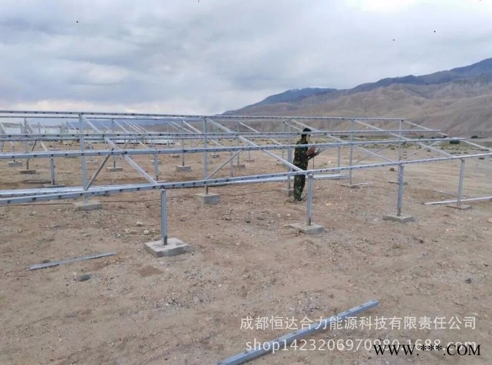 57kw太阳能提水系统 农业 太阳能提灌系统 无人值守系统 太阳能提灌站图1