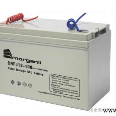 供应MORGANLICNFJ12-100太阳能蓄电池电瓶