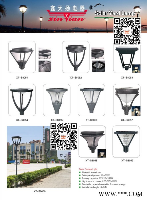 鑫天扬新款农村，渔民，牧民用照明光伏发电系统 高亮太阳能投光灯图4