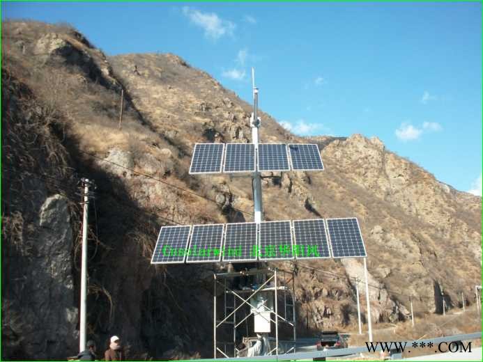 供应华阳风西北地区45W太阳能野外监控发电系统图8