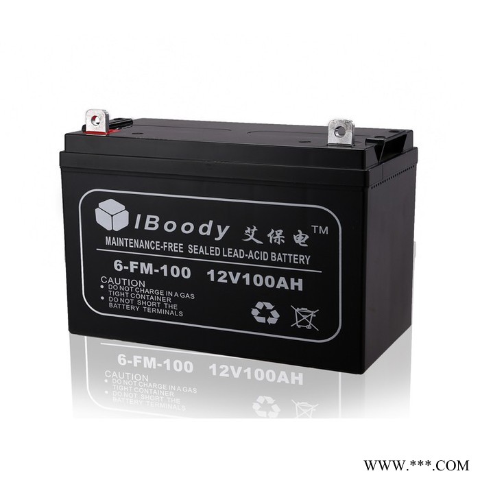 艾保电6-FM-100蓄电池 太阳能铅酸蓄电池 ups系统蓄电池 12v100ah电池 质保三年 全国包邮 **图3