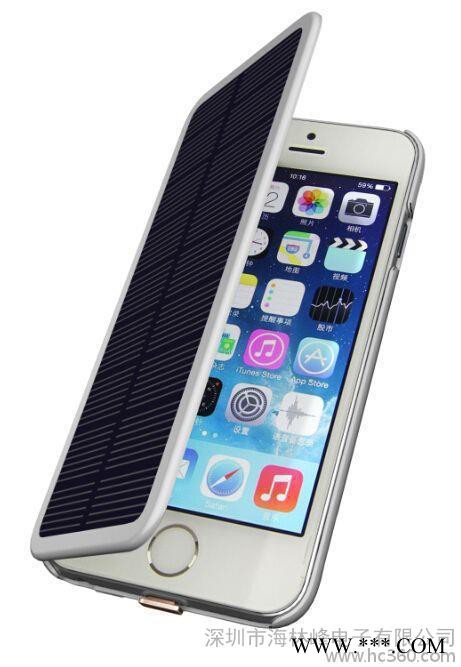 新款iphone6背夹太阳能电池，太阳能苹果6背夹电池，太阳能背夹图2