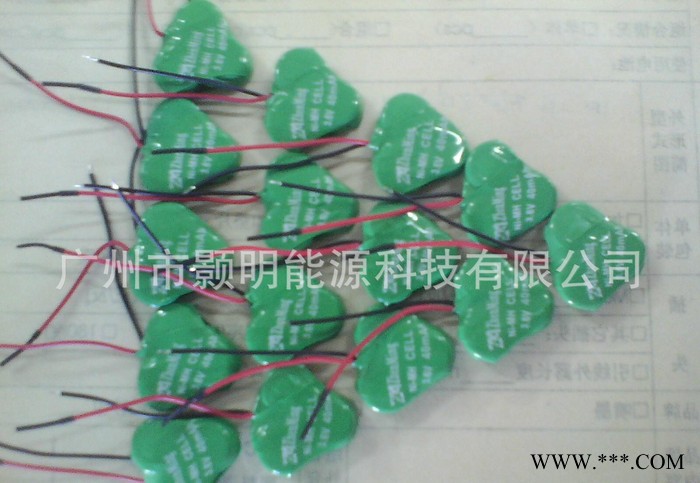 厂镍氢电池组40mah3.6V太阳能充电电池图1