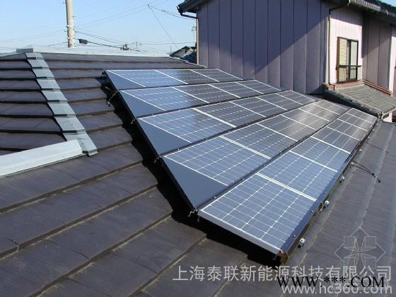 泰联家用屋顶3KW太阳能光伏发电系统图1