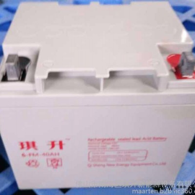 厂家供应琪升各种型号铅酸蓄电池及太阳能专用蓄电池