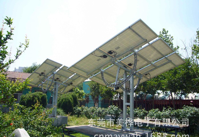 全自动双轴太阳能跟踪器DEC-STR10  1.5KW系统图2