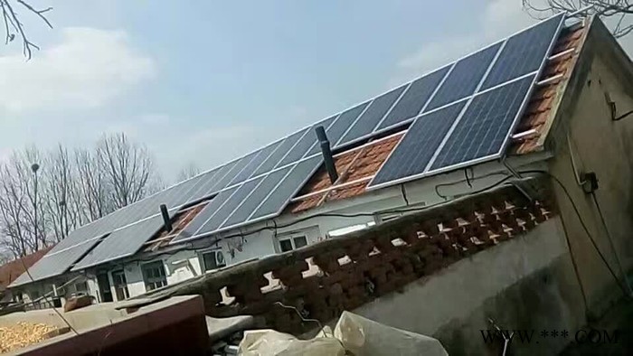 太阳能光伏发电站6000W家庭用分布式并网太阳能光伏发电系统图5