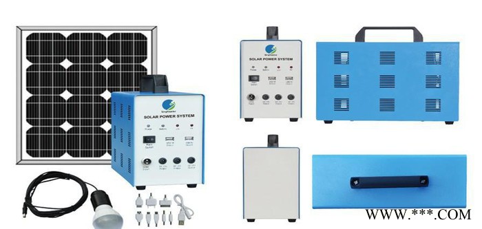 35w小型家用太阳能发电系统-新款-SFPS034A-35W图2