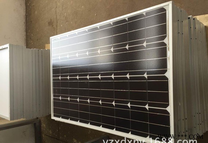 太阳能电池板，太阳能直销，电池板组件100W，价格便宜图3