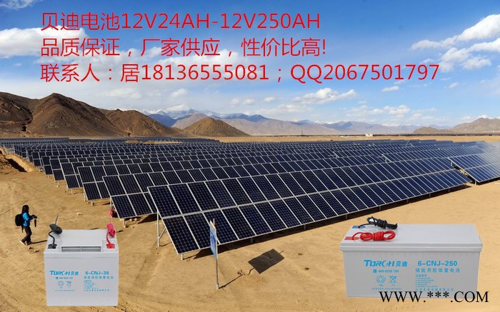 贝迪12V 6-CNJ-(24-250)太阳能胶体电池图4