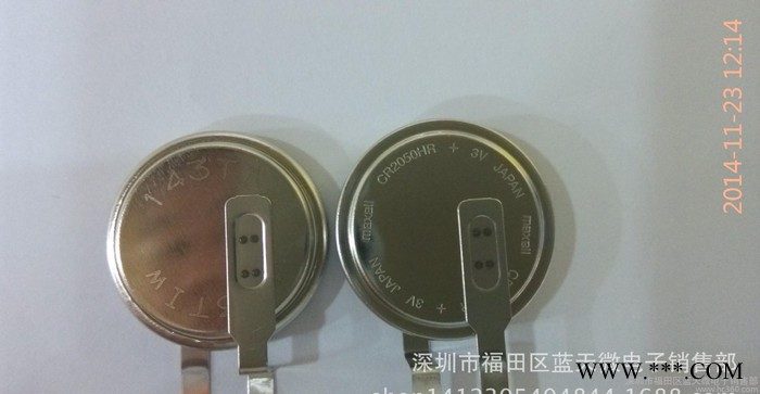 万胜Maxell耐高温CR2050HR 胎压监测系统电池