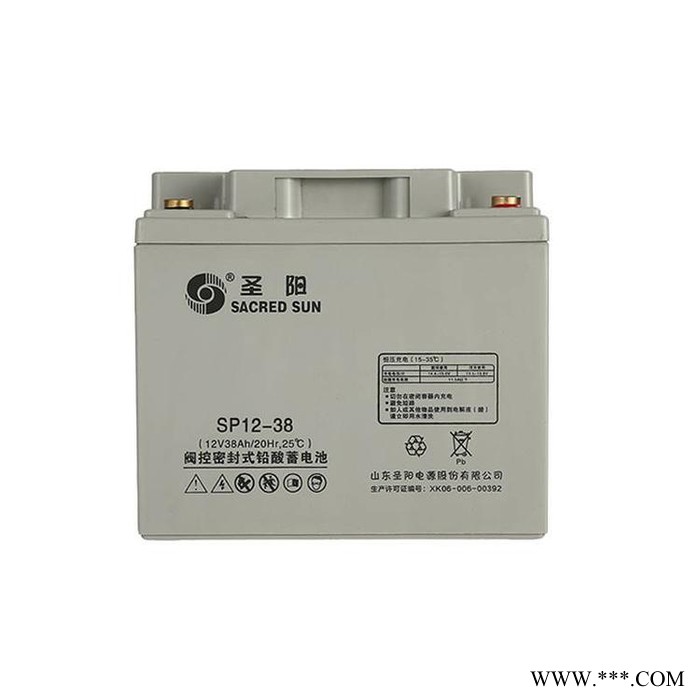 收藏宝贝圣阳蓄电池 SP12-42AH/24AH/65AH 直流屏 太阳能 UPS电源包邮图2