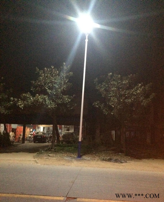 LED太阳能路灯 高性能电池 单晶太阳能板 30W一体化太阳能路灯图3