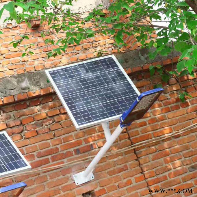 供应河北路灯5米12V20W6米12V30瓦太阳能路灯定做 质保5年 庭院灯 草坪灯 发电系统 农村太阳能路灯图2