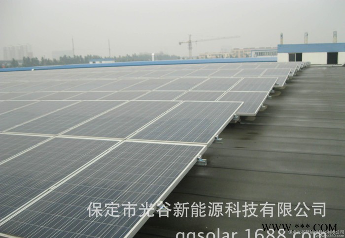太阳能并网发电 家用太阳能发电系统 屋顶太阳能发电 彩钢板图2