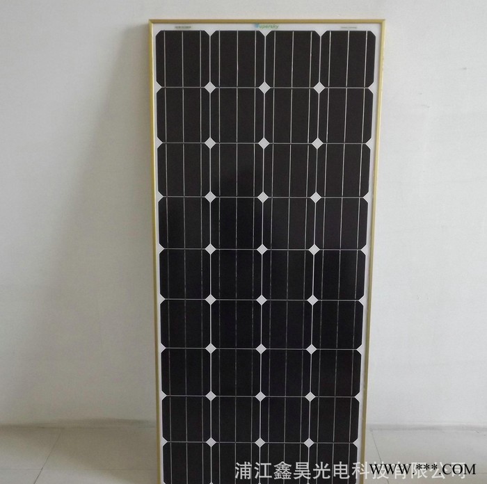 单晶150W18V太阳能电池板 光伏组件150W太阳能路灯配图2
