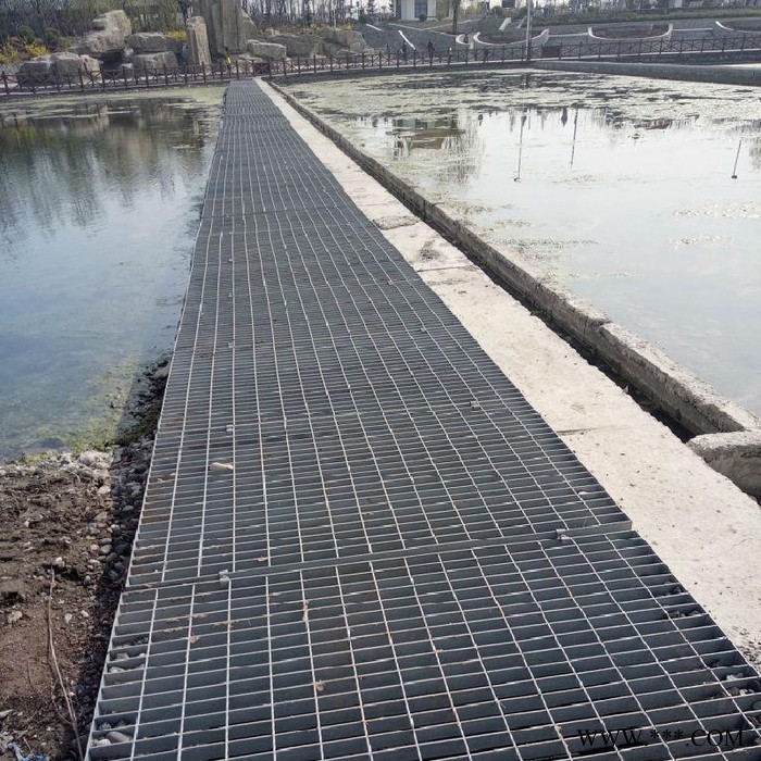 发电平台钢格栅板 云磊风力发电塔筒钢格栅板 热镀锌平台钢格栅板图6