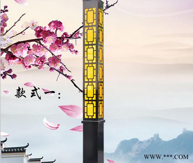 厂家生产批发太阳能景观灯led户外照明一体化磷酸铁锂电池景观灯图2