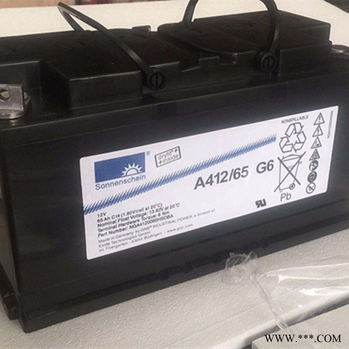 德国阳光蓄电池A412/65 G6 UPS电源用12V65AH铅酸免维护蓄电池 太阳能风力发电蓄电池图3