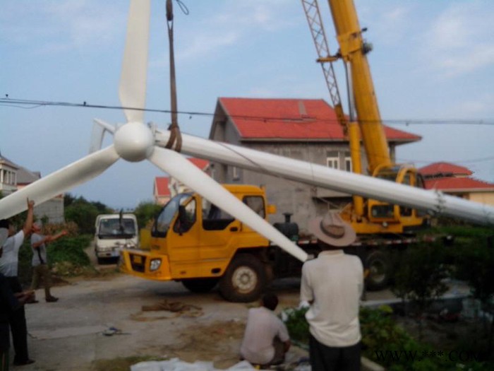 厂家大促！10KW 水平轴风力发电机叶片  直板式图1
