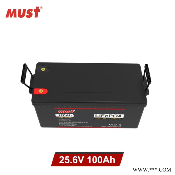 美克MUST25.6V120AH锂电池 房车风力发电船舶储能磷酸铁锂电池LP15-24120-LDL图2