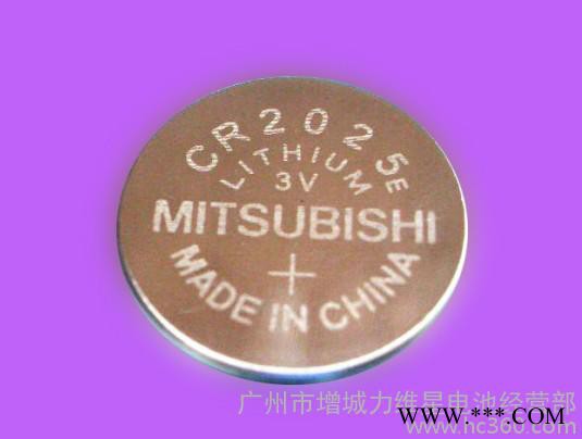 供应三菱MitsubishiCR2025纽扣电池，锂锰电池