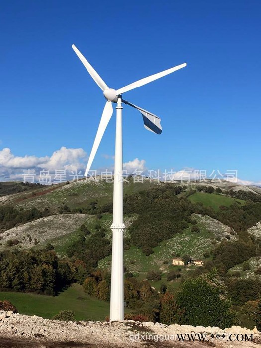 国外安装的风力发电机20kw实实在在发电的风机 家用风力发电机图2