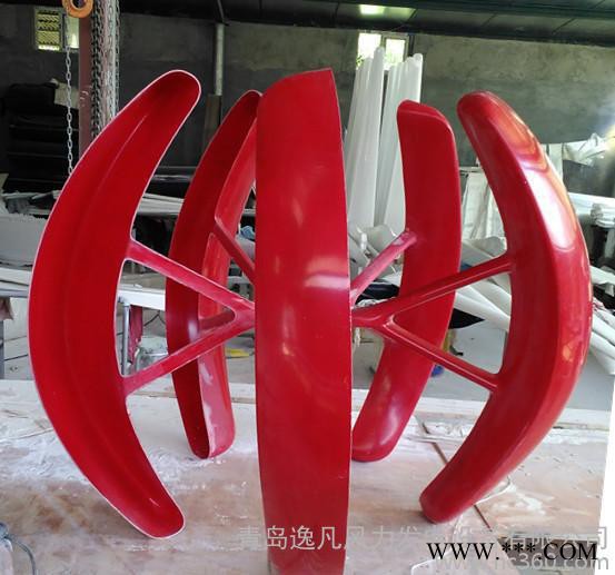 2014** 大红灯笼系列垂直轴风力发电机组-200W垂直轴图2