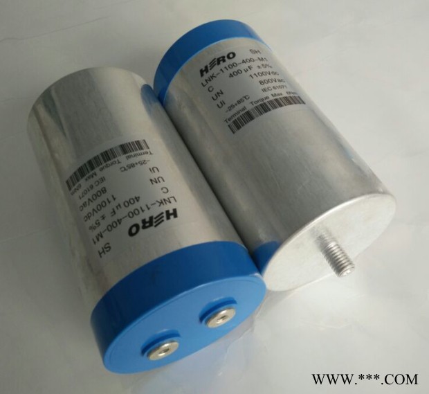 2014航睿Hero新款DC-LINK直流支撑风力发电光伏用1100V-420uF单芯特种电容器图3