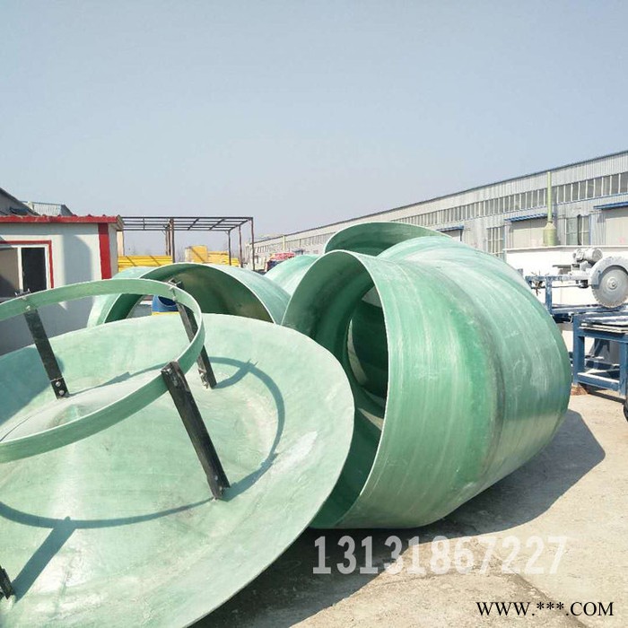 河北中富 小型工业燃煤生物质锅炉烟气净化水浴除尘器砖厂玻璃钢喷淋脱硫塔 弯头厂家图5