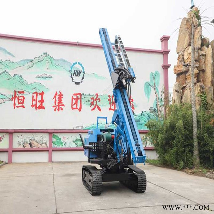 厂家价格太阳能光伏桩打桩机多功能打桩机 光伏发电打桩机图3
