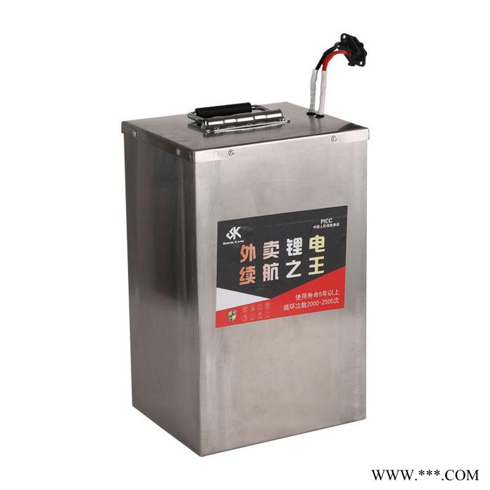 济南胜康 60v60ah锂电池  60安锂电池 60v动力锂电池 外卖锂电池 工厂批发锂电池价格图5