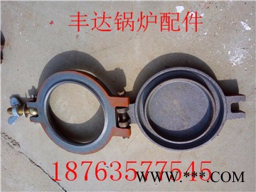 国标丰达450圆形锅炉炉门，生物质锅炉炉门现货锅炉炉排片报价图4