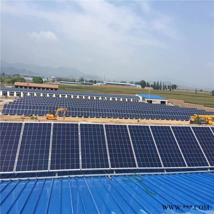 20KW离网发电 太阳能离网系统 农村屋顶并网光伏组件 英利光伏板图7