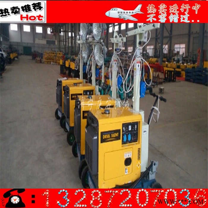 庆安QAZ-6105锂电池移动照明系统 轻便型 聚泛光可调 照明工具图4