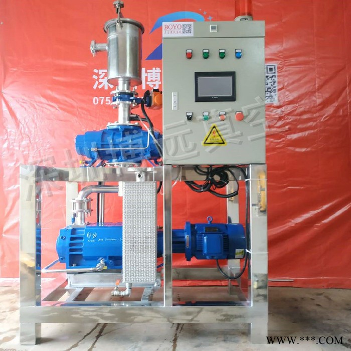 水环罗茨真空机2BW-1000 锂电池水环罗茨机组参数  水环罗茨真空设备图2