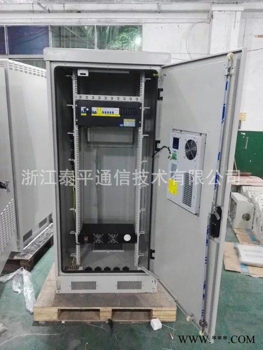 户外一体化机柜,户外铁锂电池柜,落地式户外机柜,通信设备柜图2