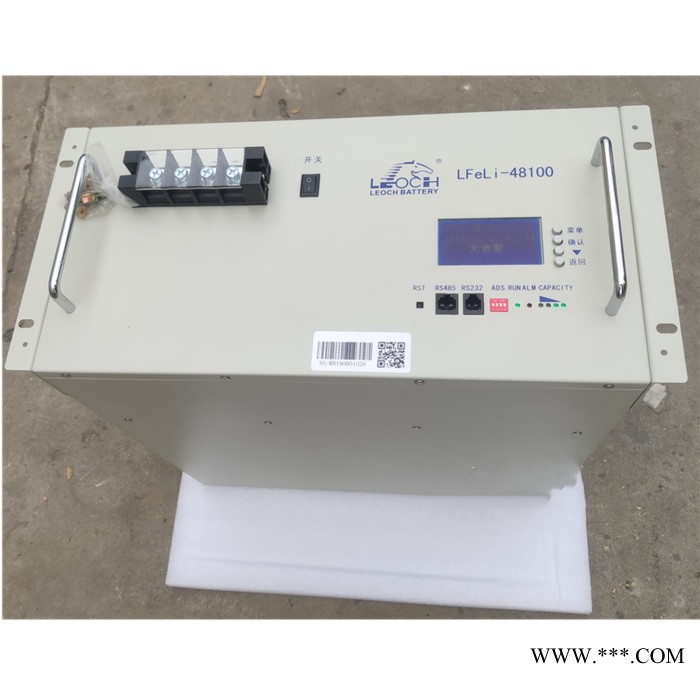 LEOCH理士锂电池LFeLi-4850通信电源48V50AH磷酸铁锂免维护机房设备图3