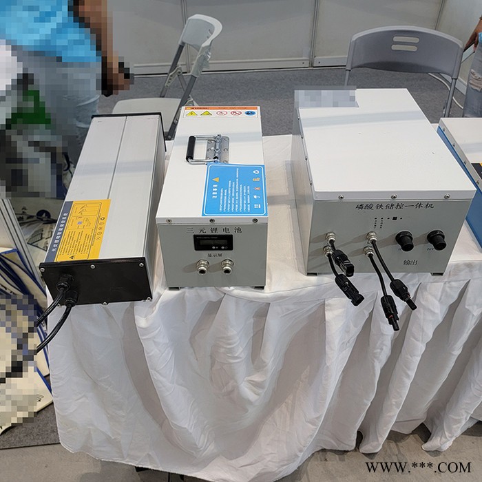 智创 ZC 磷酸铁锂储控一体机 太阳能锂电池储控一体机 监控系统锂电池图2