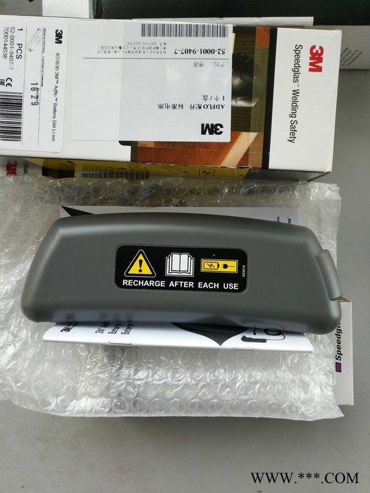 3M 837630 Adflo标准锂电池 自动变光焊接面罩送风机电池图3
