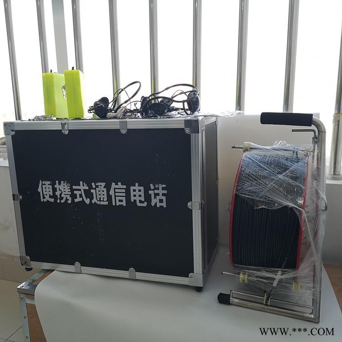 KTT9便携式通信电话 锂电池型灾区电话 有线救灾通讯电话图2