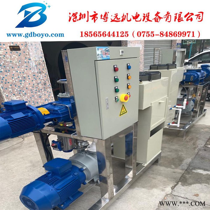boyo罗茨水环真空系统 锂电池耐腐蚀11+4KW真空机组图2