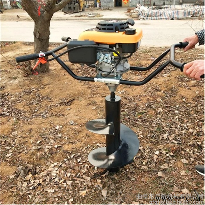 启航 植树打洞机   轻便型光伏电打窝机图8