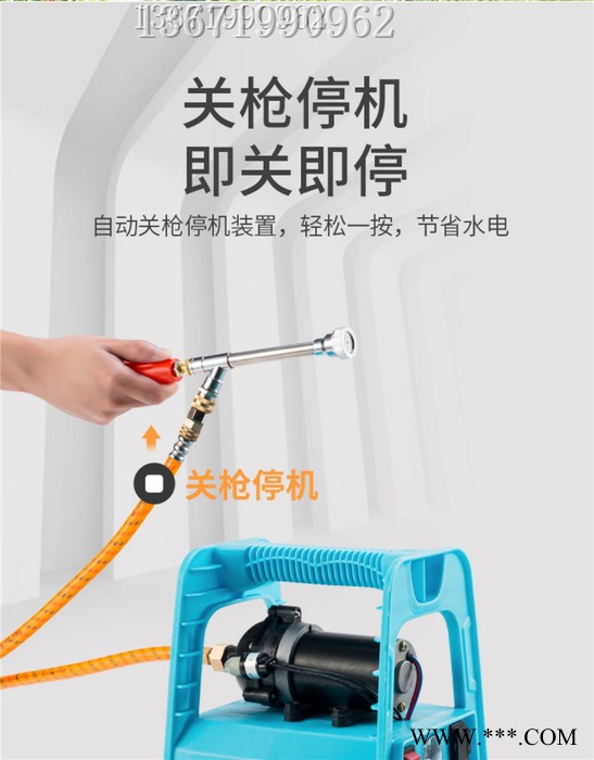 电动喷雾器 锂电池水泵 12v农药喷洒器 电动消毒机 农用喷雾器图4
